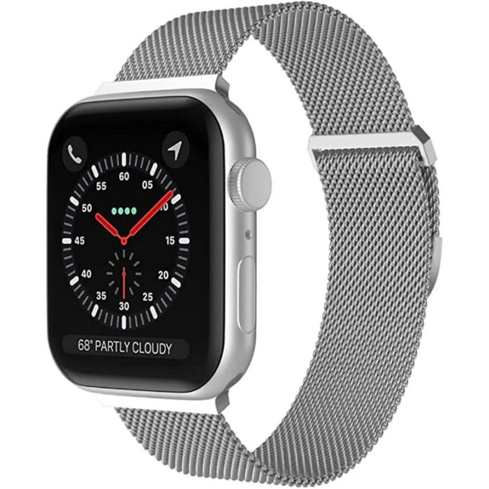 NWT Target Worryfree Gadgets Metal Mesh Magnetic Apple Watch Band 42/44/45/49mm